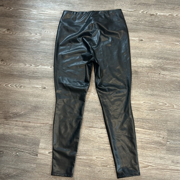 High Rise Vegan Leather Leggings - Picture 7 of 7